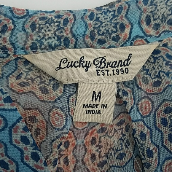 Lucky Brand  Button Down Blouse - Picture 8 of 8